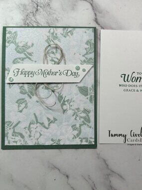 Mother's Day Card - Hand Crafted By Me
